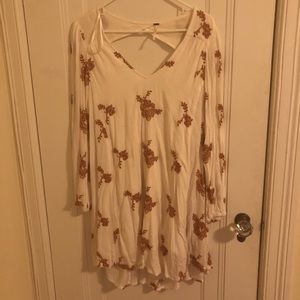 Free People embroidered dress